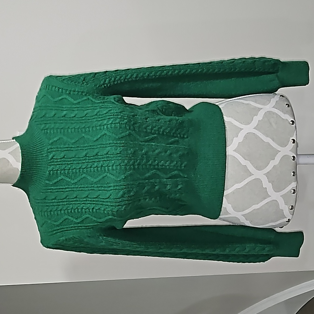 Apricot Green Sweater (NWOT)